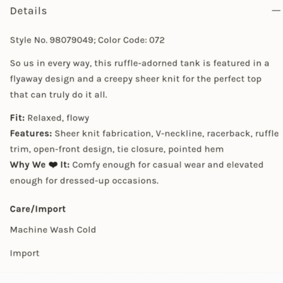 Free People Fearless Knit Top in Ivory Combo sz MED - Picture 10 of 10